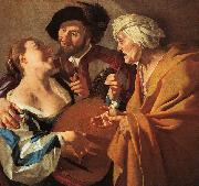 BABUREN, Dirck van The Procuress kj oil painting